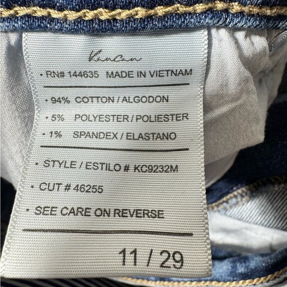 Kancan Clanton High Rise Mom Fit Jeans Size 29 - Picture 14 of 16